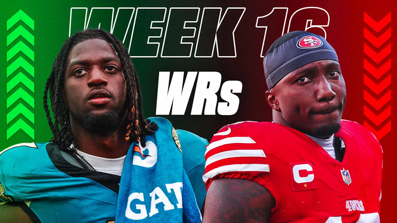 Fantasy Football Week 16 Wide Receiver Start 'Em, Sit 'Em