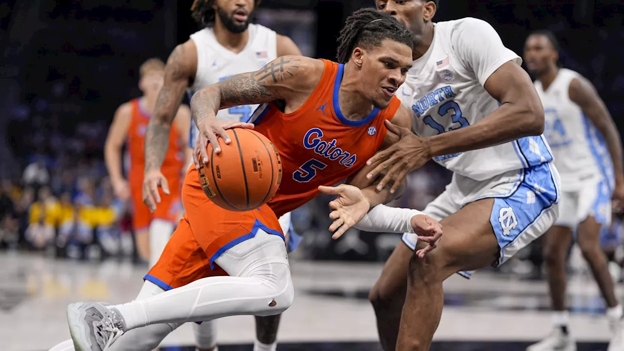 Florida Gators Survive Scare Against North Carolina Tar Heels