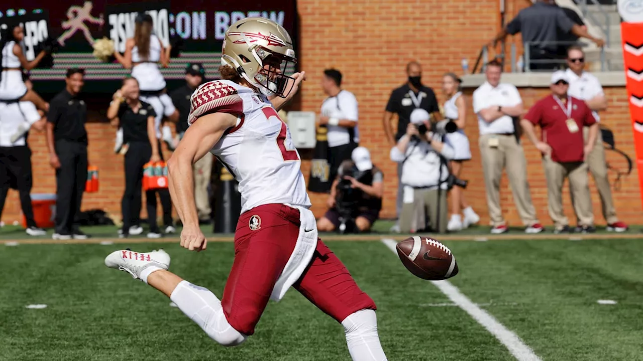 Florida State Punter Alex Mastromanno Named Second-Team All-American