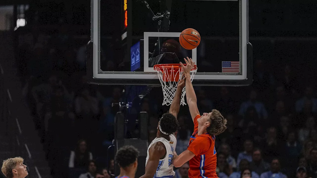 Gators Hold Off Tar Heels for 11th Straight Win