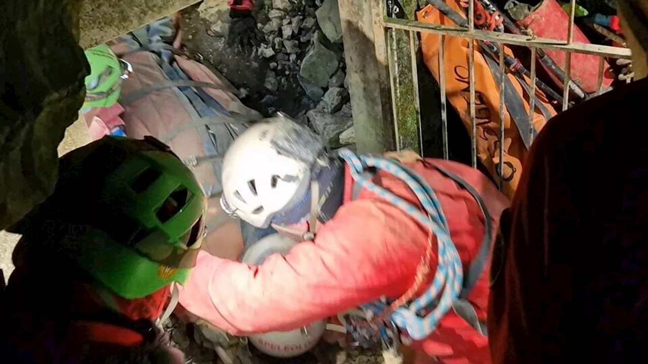 Injured Researcher Rescued After 75 Hours Trapped in Italian Cave