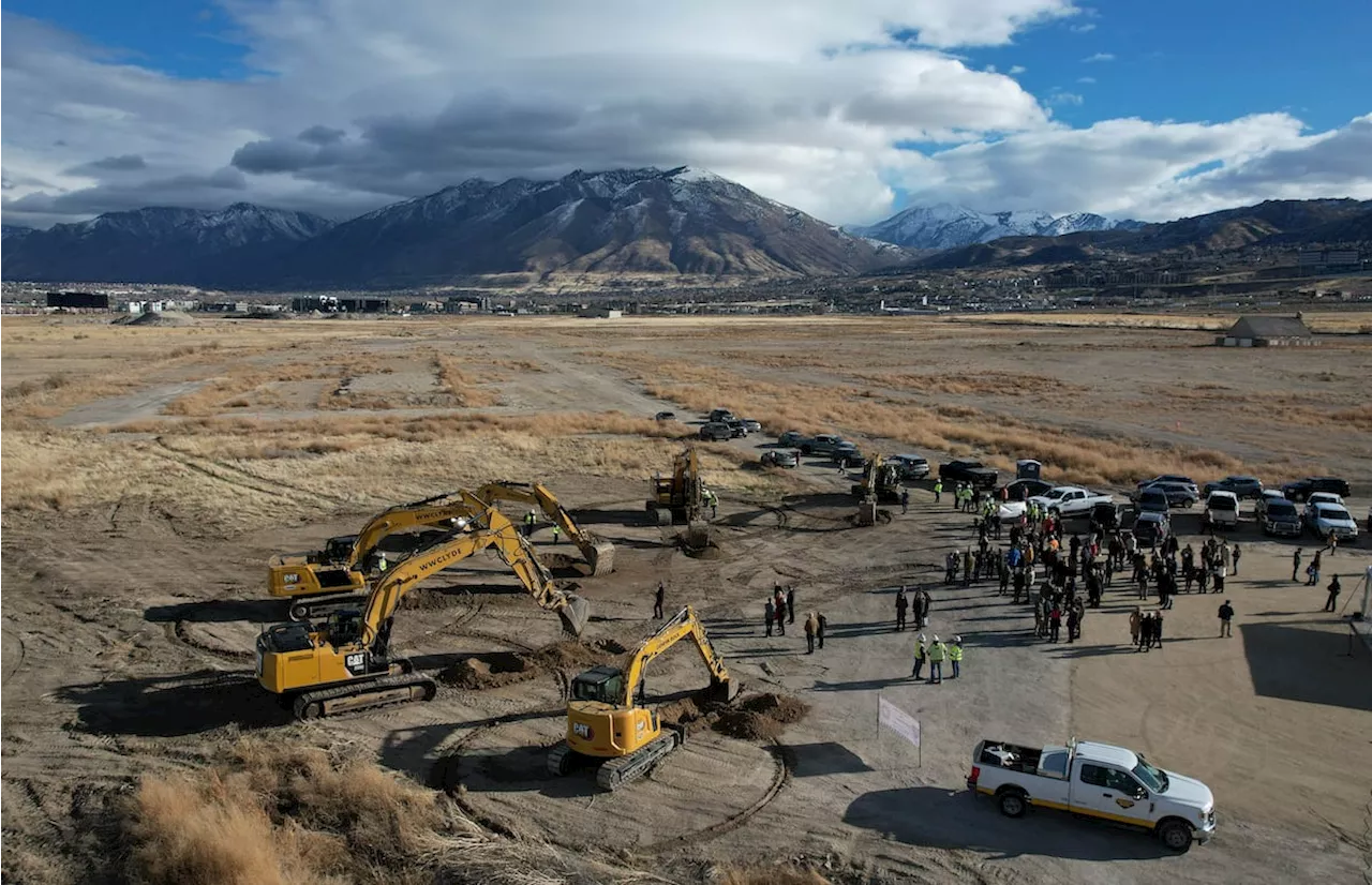 Groundbreaking for Porter Rockwell Boulevard Marks First Phase of Development at Former Prison Site