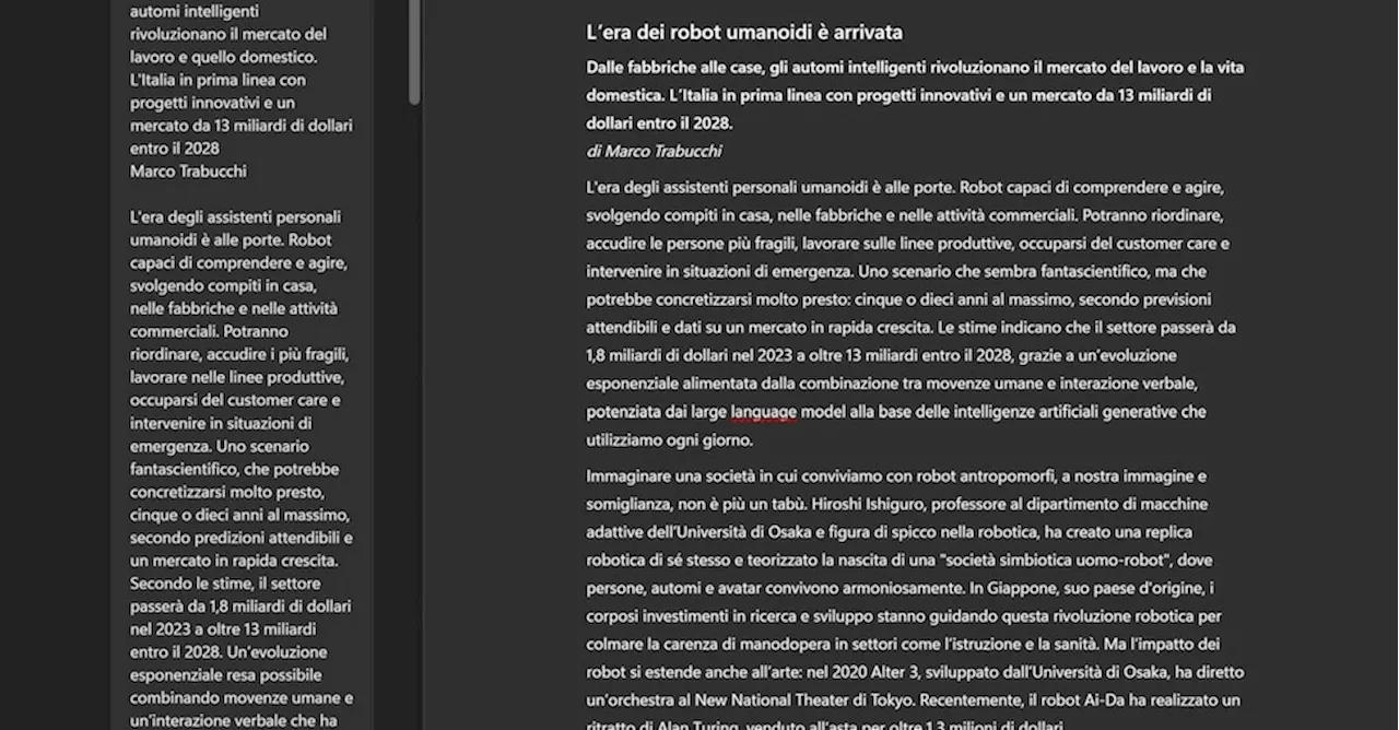 OpenAI lancia Canvas: ChatGPT diventa un vero assistente AI