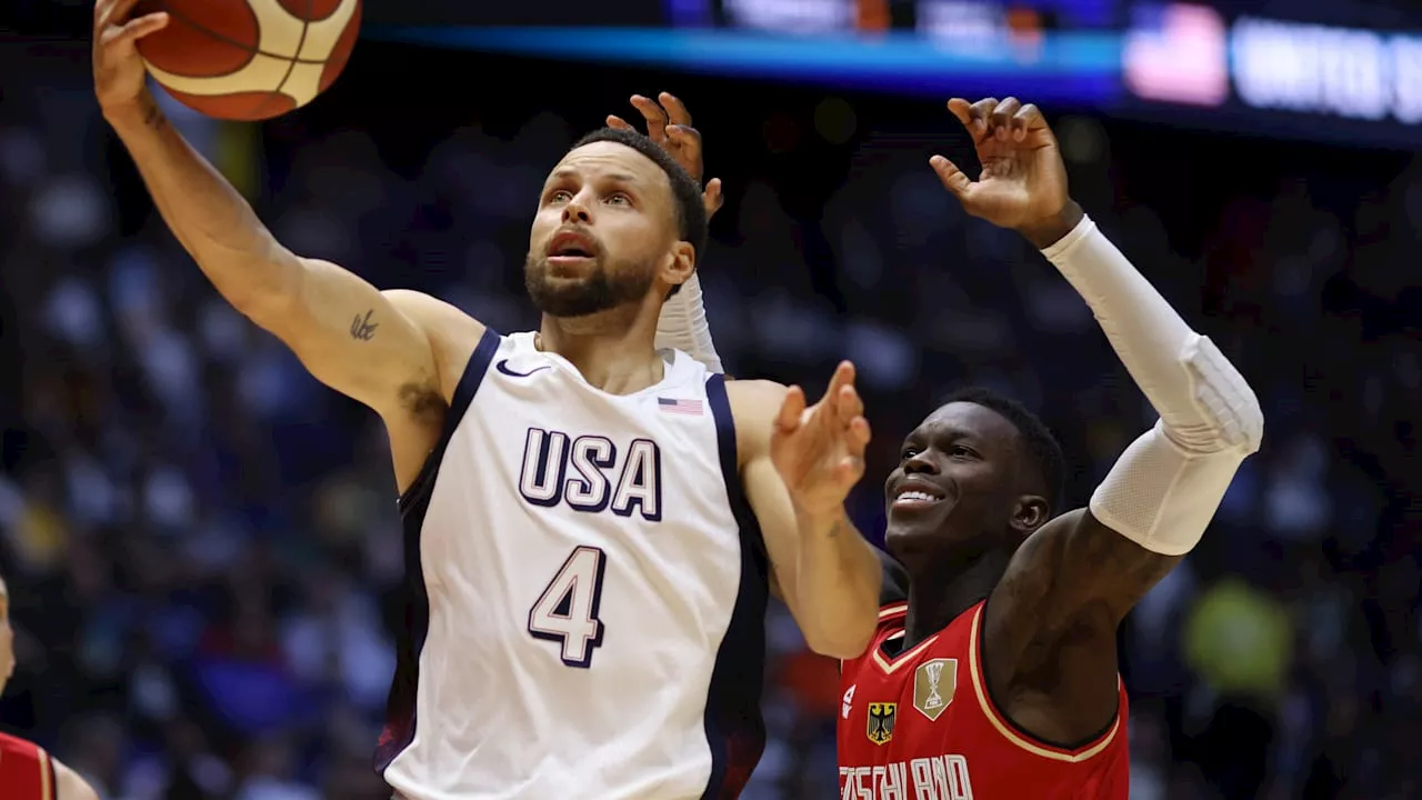 NBA: Was Stephen Curry von den Warriors an Dennis Schröder feiert