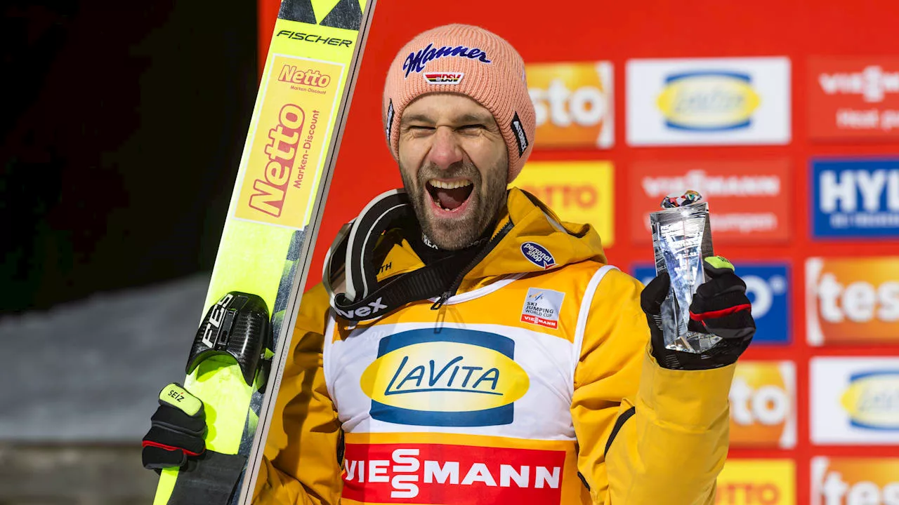 Skisprung-Star Pius Paschke: Weil er so leicht ist, bekommt er kürzere Ski