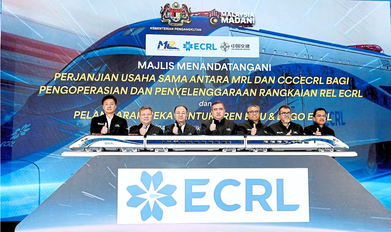 Malaysia and China Sign Joint Operating Agreement for ECRL