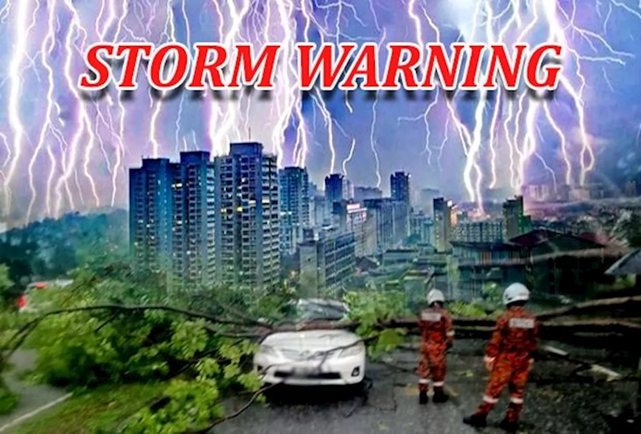 Thunderstorm Warning Issued for Several Malaysian States