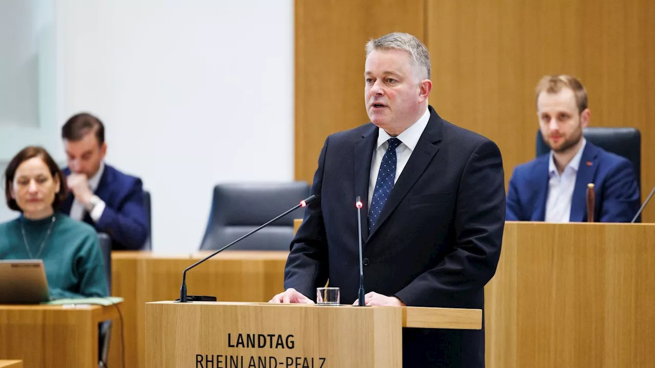 Oppositionskritik am Doppelhaushalt in Rheinland-Pfalz