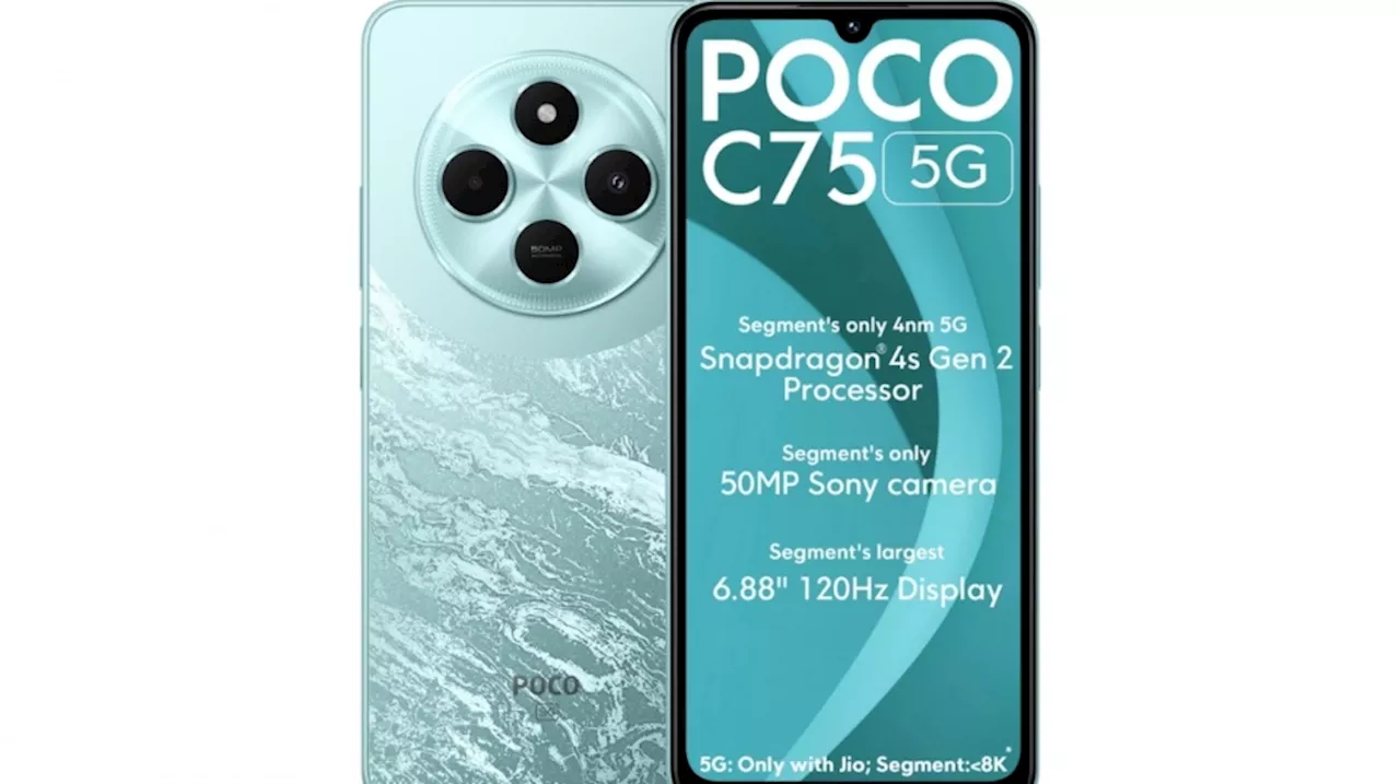 Poco C75 5G: Spesifikasi Lengkap, Harga dan Ketersediaan