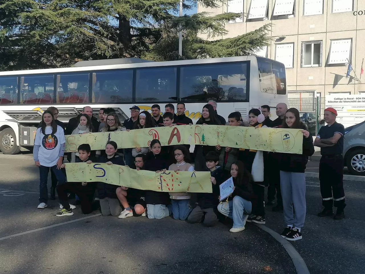 Agenais : un bus de matériel en solidarité avec l’Espagne