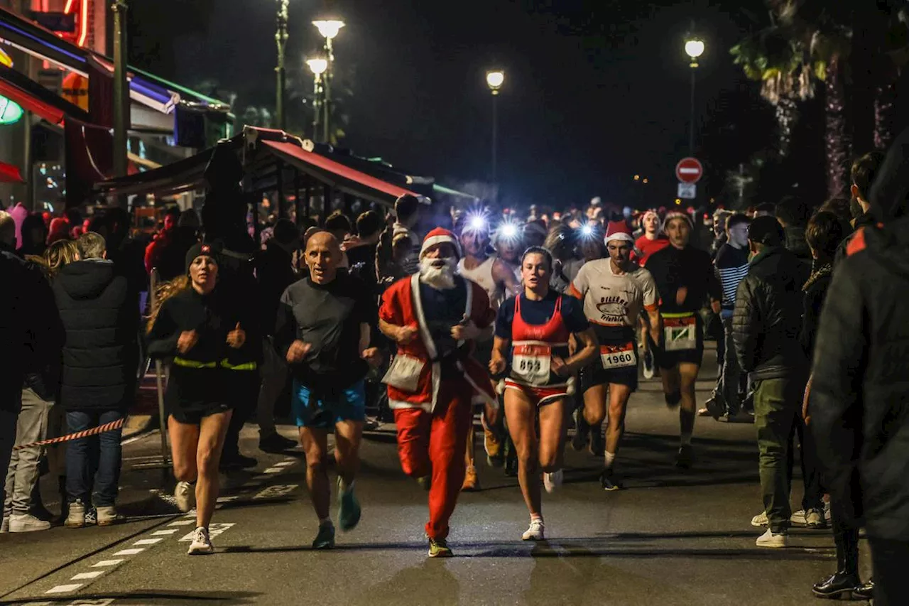 Courses de la Paix : Déferlante de Pères Noël à Pau