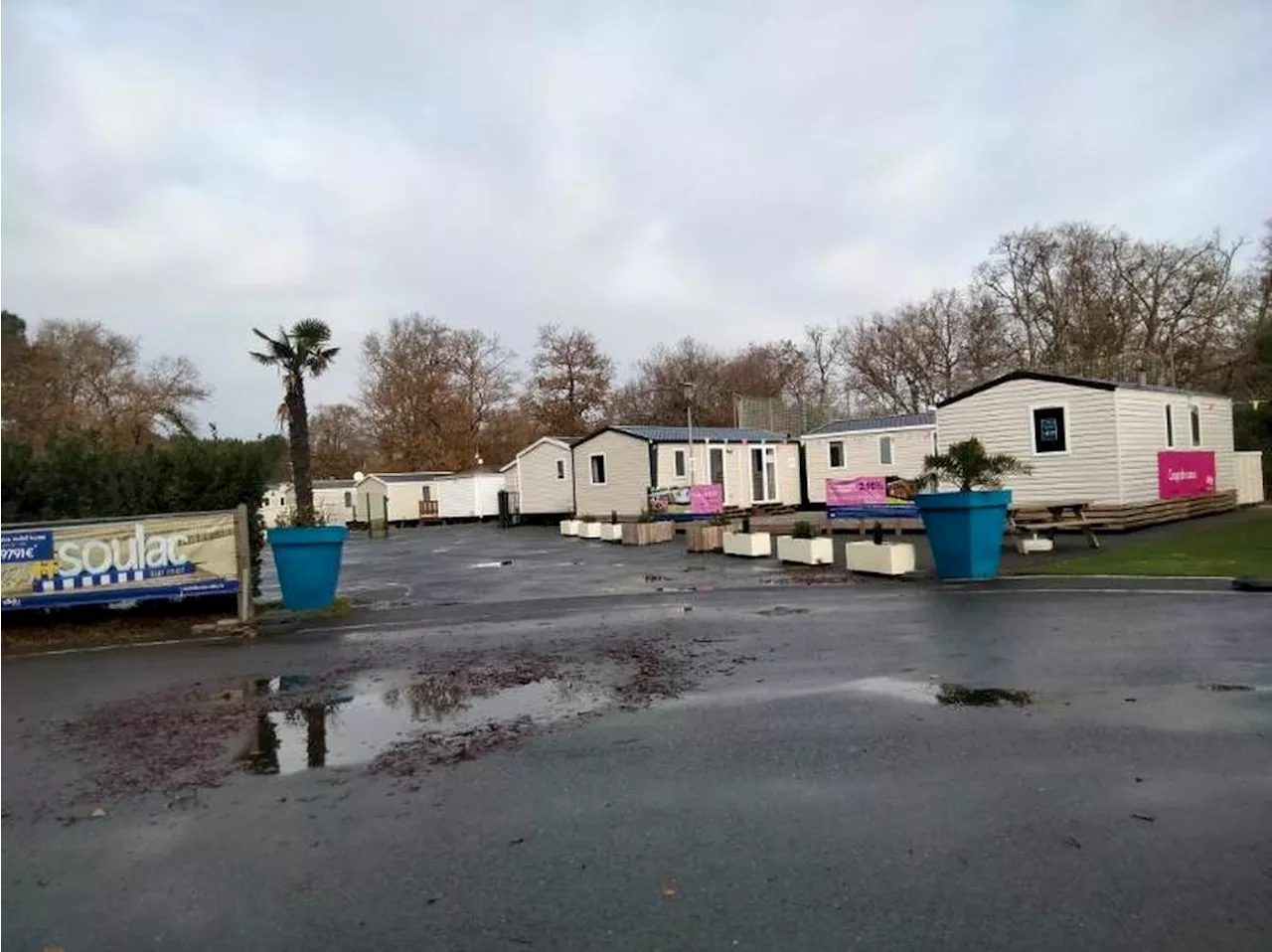 Incendie dans un camping à Soulac : « J’ai vu un homme venant de l’endroit où les mobile homes ont pris feu »