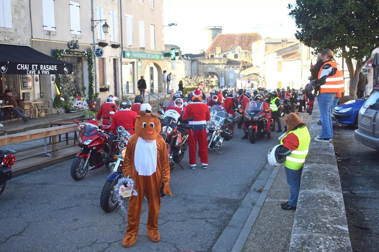 Les Pères Noël Motards Continuent d'Œuvrer pour les Enfants et Adolescents Polyhandicapés