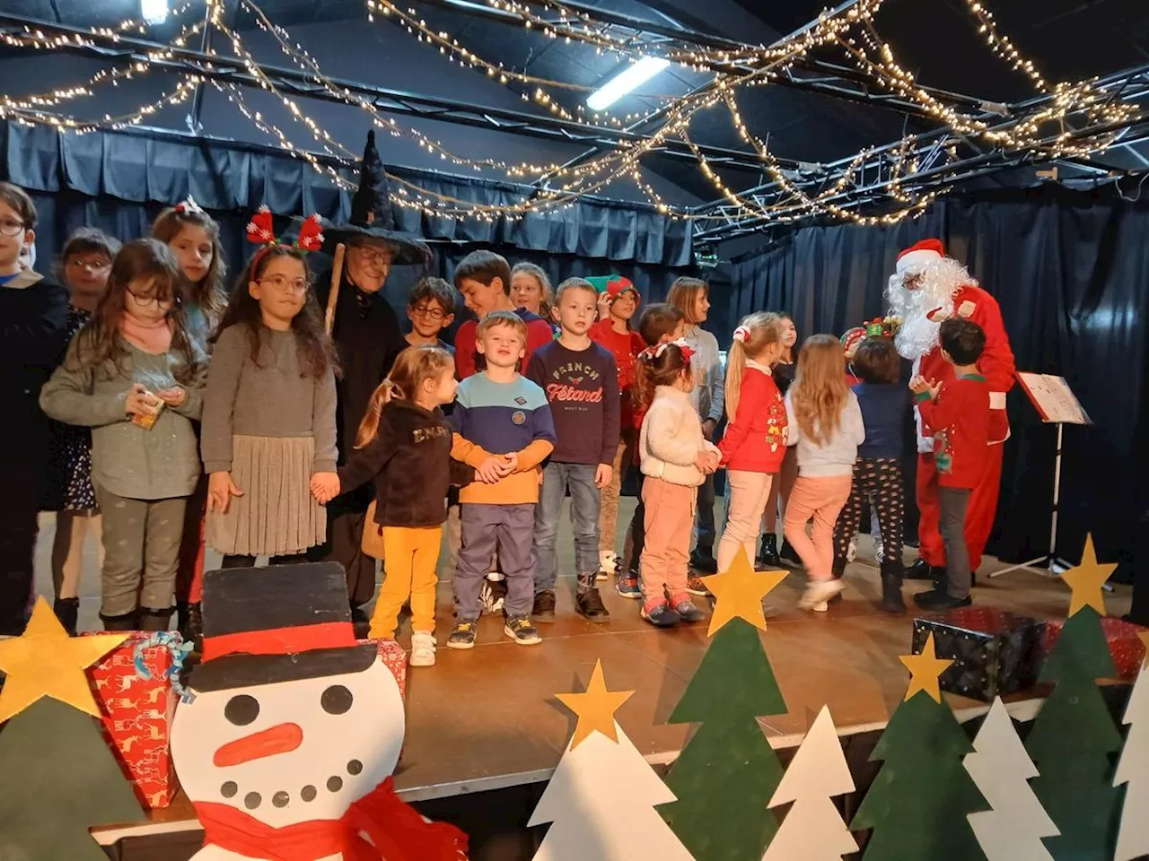 Trizay : Au Christmas Show, le Père Noël et la Befana ont fait sensation