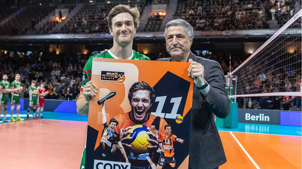 Cody Kessel wird von BR Volleys-Fans gefeiert