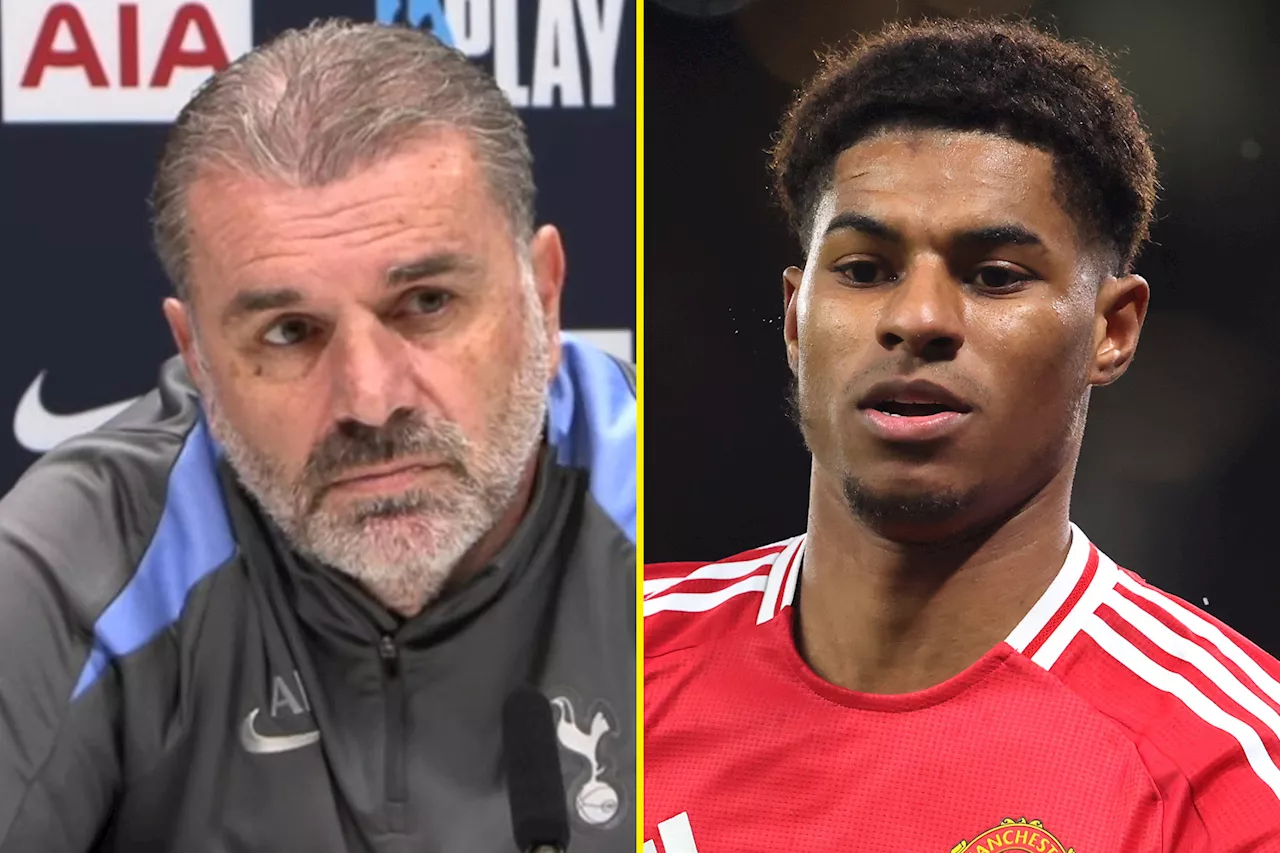 – Ange Postecoglou shuts down Marcus Rashford question in press confere...