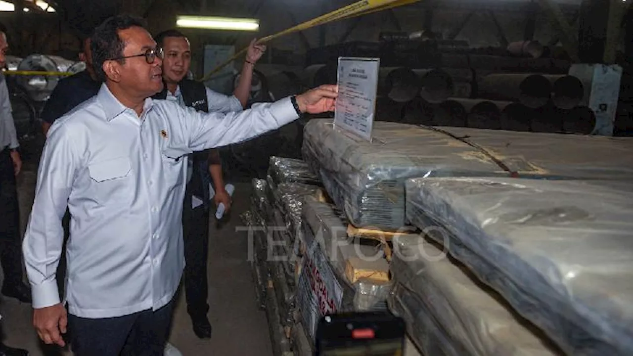 Menteri Perdagangan Selidiki Produk Baja Kurang SNI