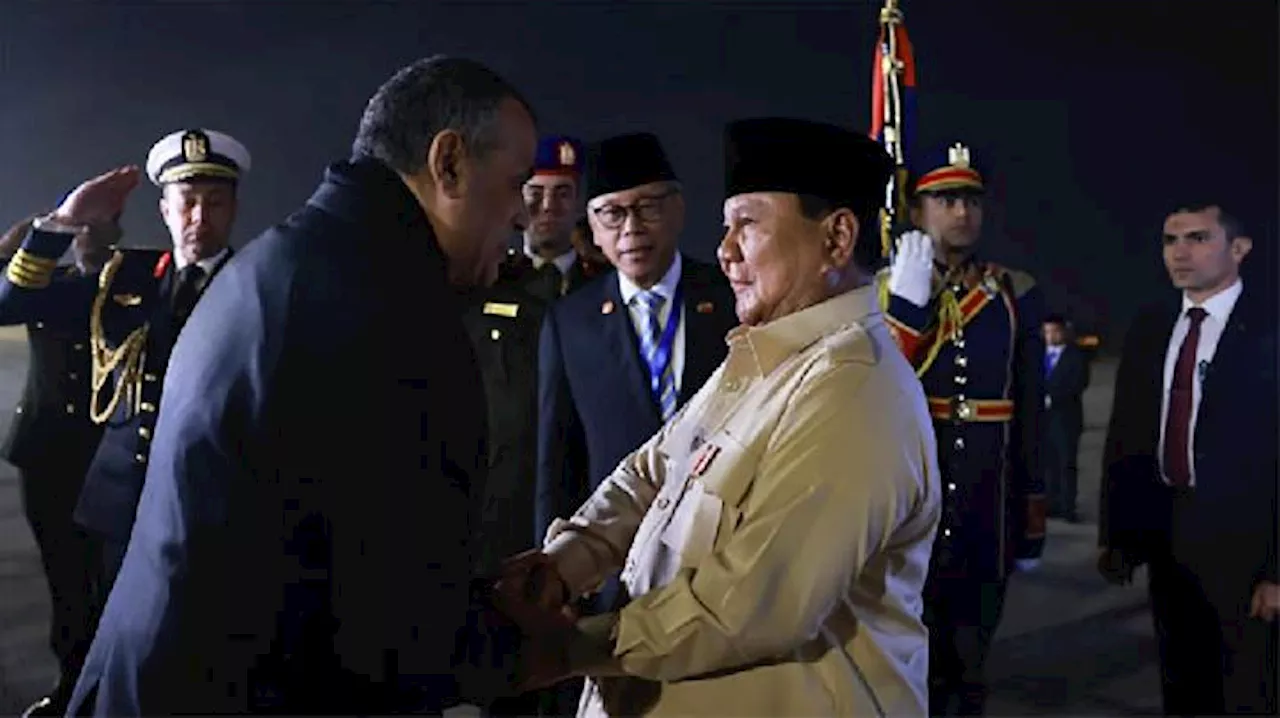 Presiden Prabowo Subianto Lakukan Kunjungan Kenegaraan ke Mesir