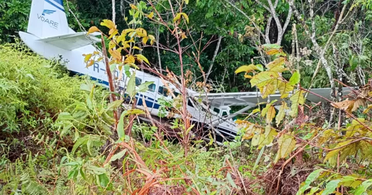 Avião do Ministério da Saúde sofre acidente na Terra Indígena Yanomami