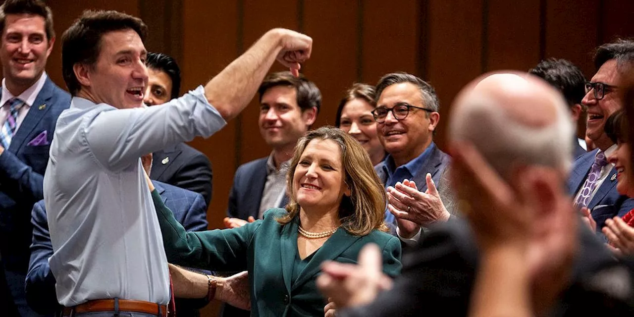 Trudeau Faces Calls to Resign After Freeland’s Bombshell Exit