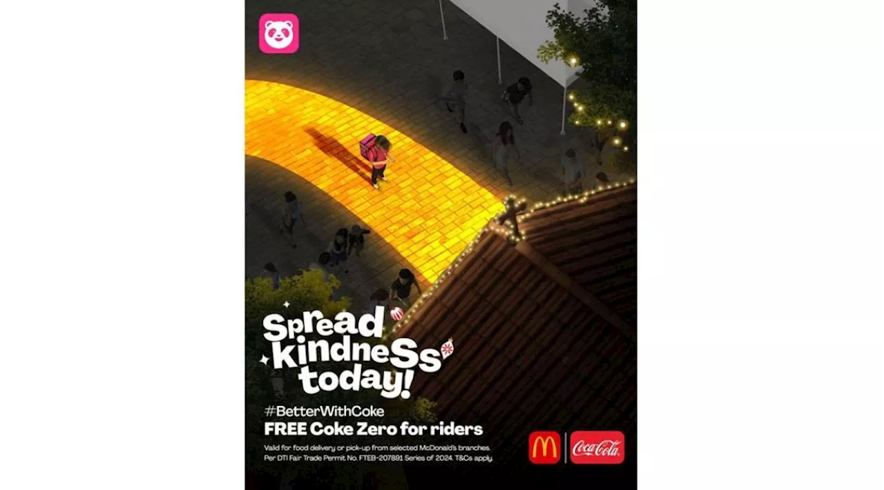 Spread Kindness This Christmas with foodpanda, Coca-Cola, and McDonald's