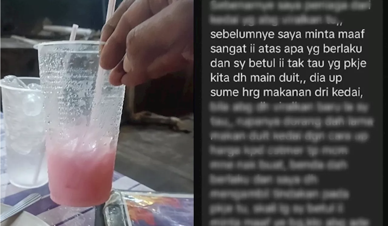 Extra Joss at RM6 a Cup Sparks Outrage in Danau Kota Food Stall