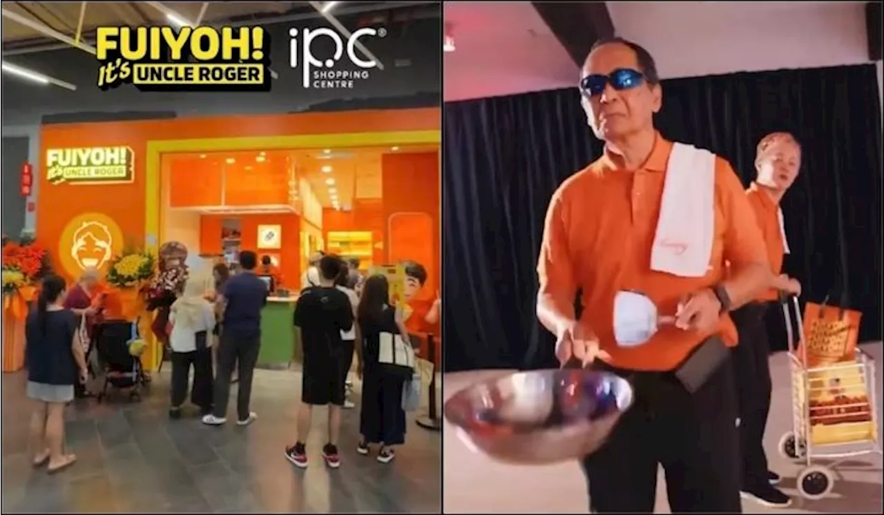 Uncle Roger Opens Third Fuiyoh! It’s Uncle Roger Outlet in IPC Shopping Centre