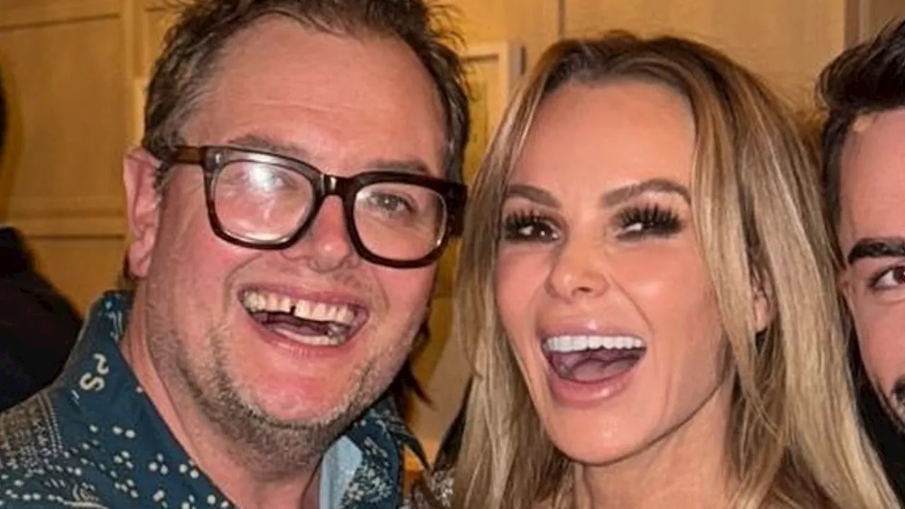 Amanda Holden and Alan Carr Celebrate Christmas with Spanish Fiesta