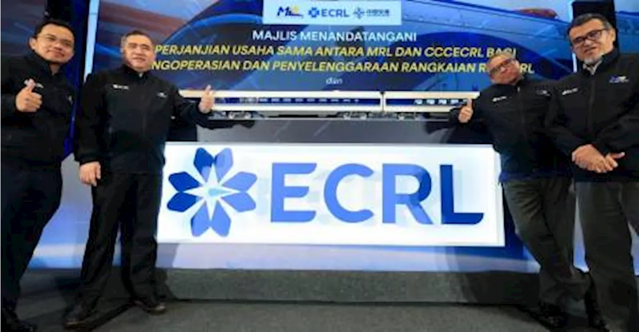 MRL, CCCECRL jointly operate and maintain ECRL project