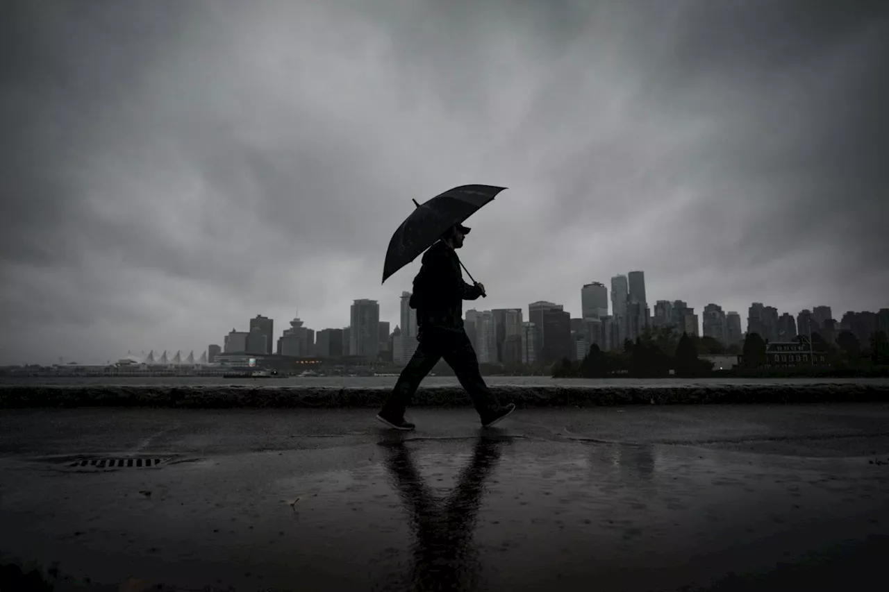 Snow Expected in Southern B.C. Interior After Coastal Rainfall