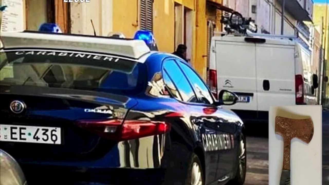 Aggressione in Cantiere a Casarano: Uomo Ferito con un'Accetta