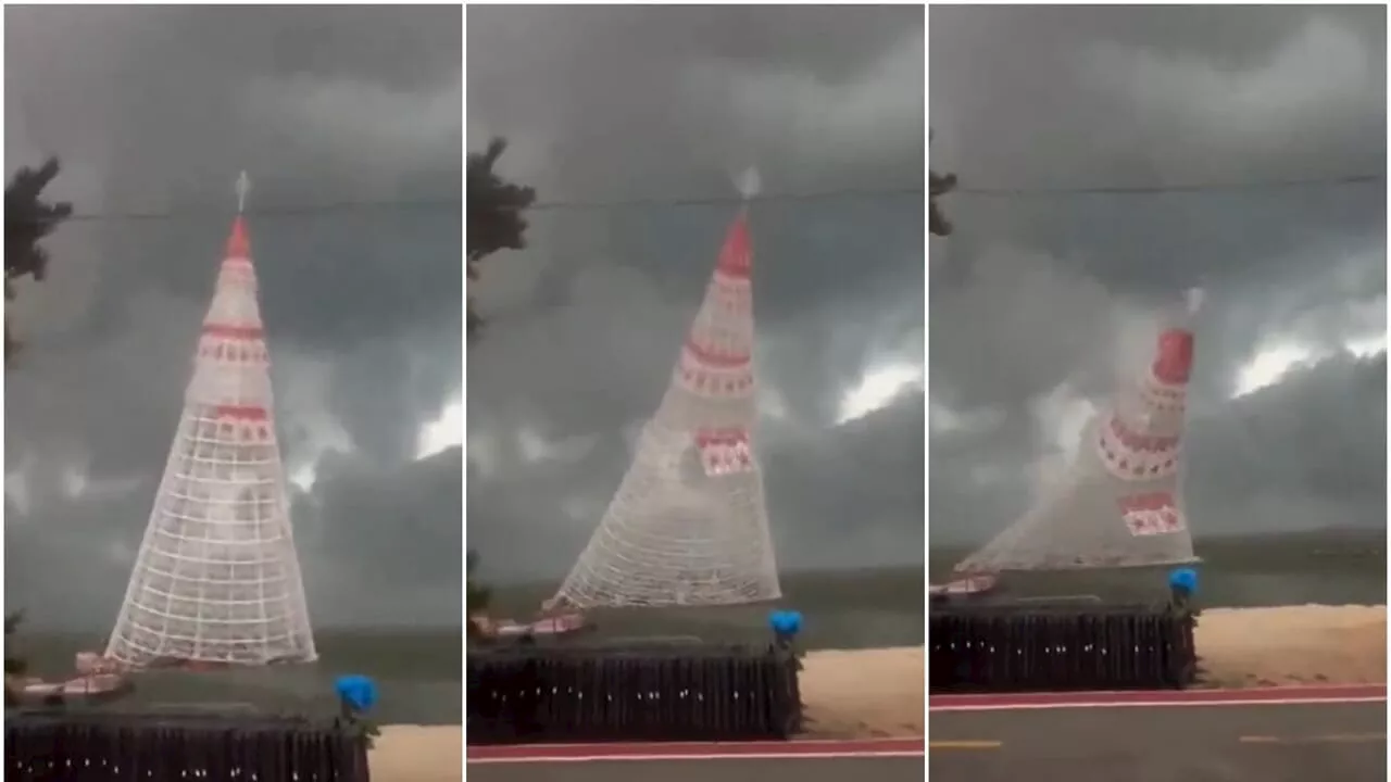 Operaio Muore nel Crollo dell'Albero di Natale in Brasile