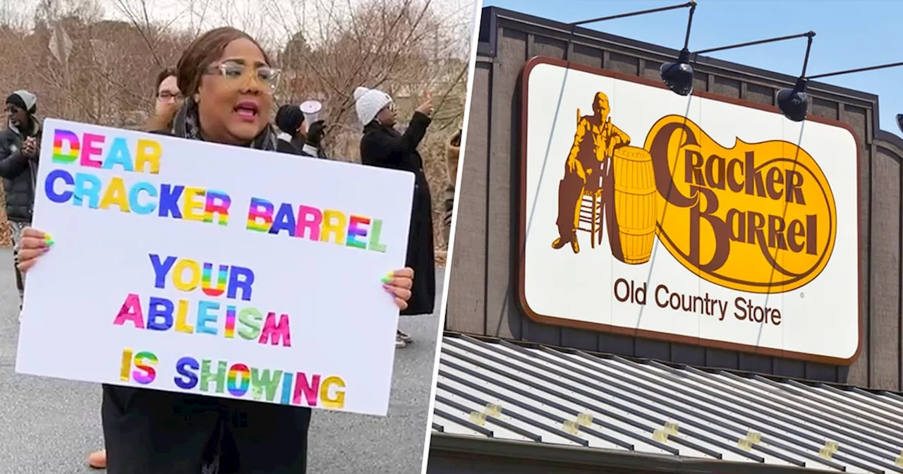 Protesters Demand Equality After Cracker Barrel Denies Service to Students with Disabilities