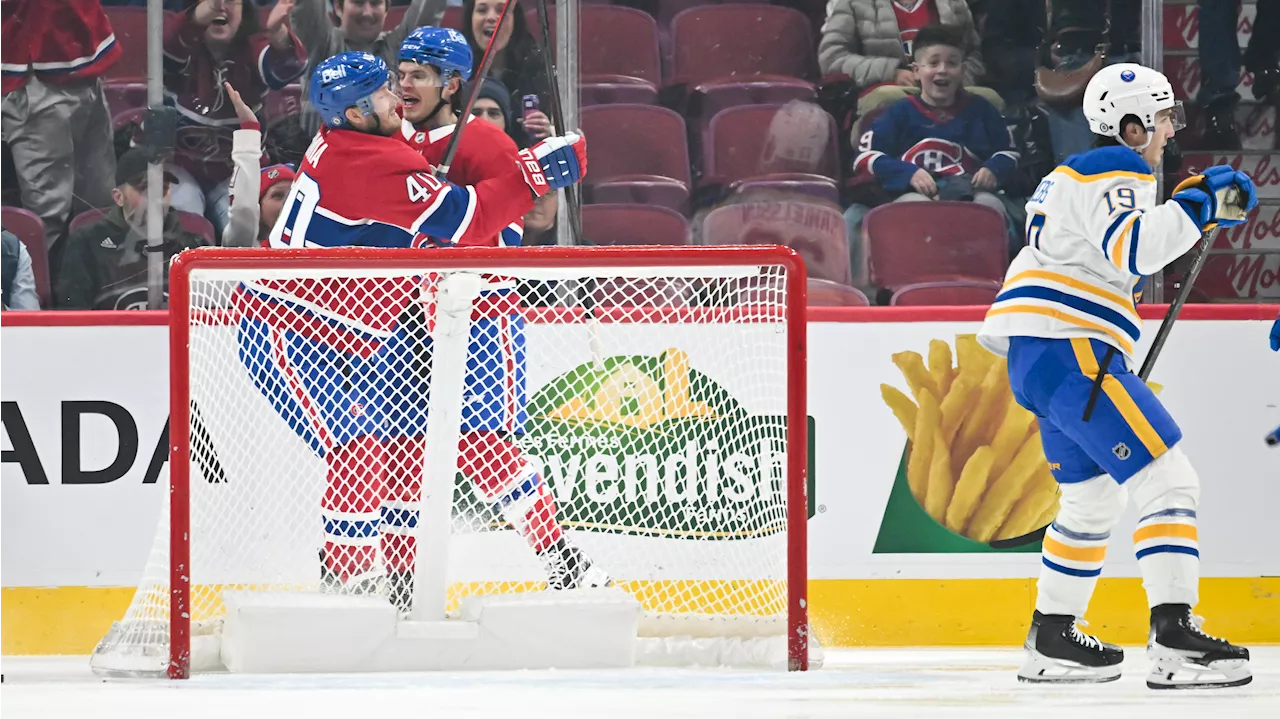 Sabres Slump Continues With 11th Straight Loss to Canadiens