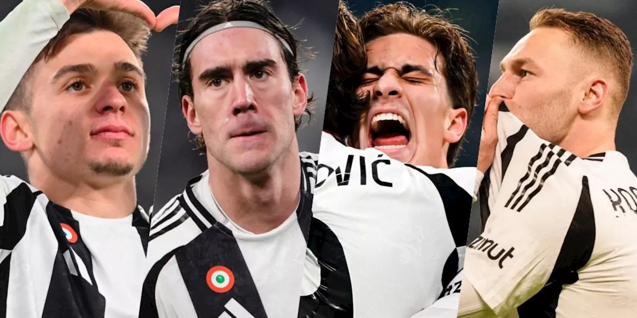 Juve vola in Coppa Italia: 4-0 al Cagliari, decisivi Koopmeiners e Vlahovic