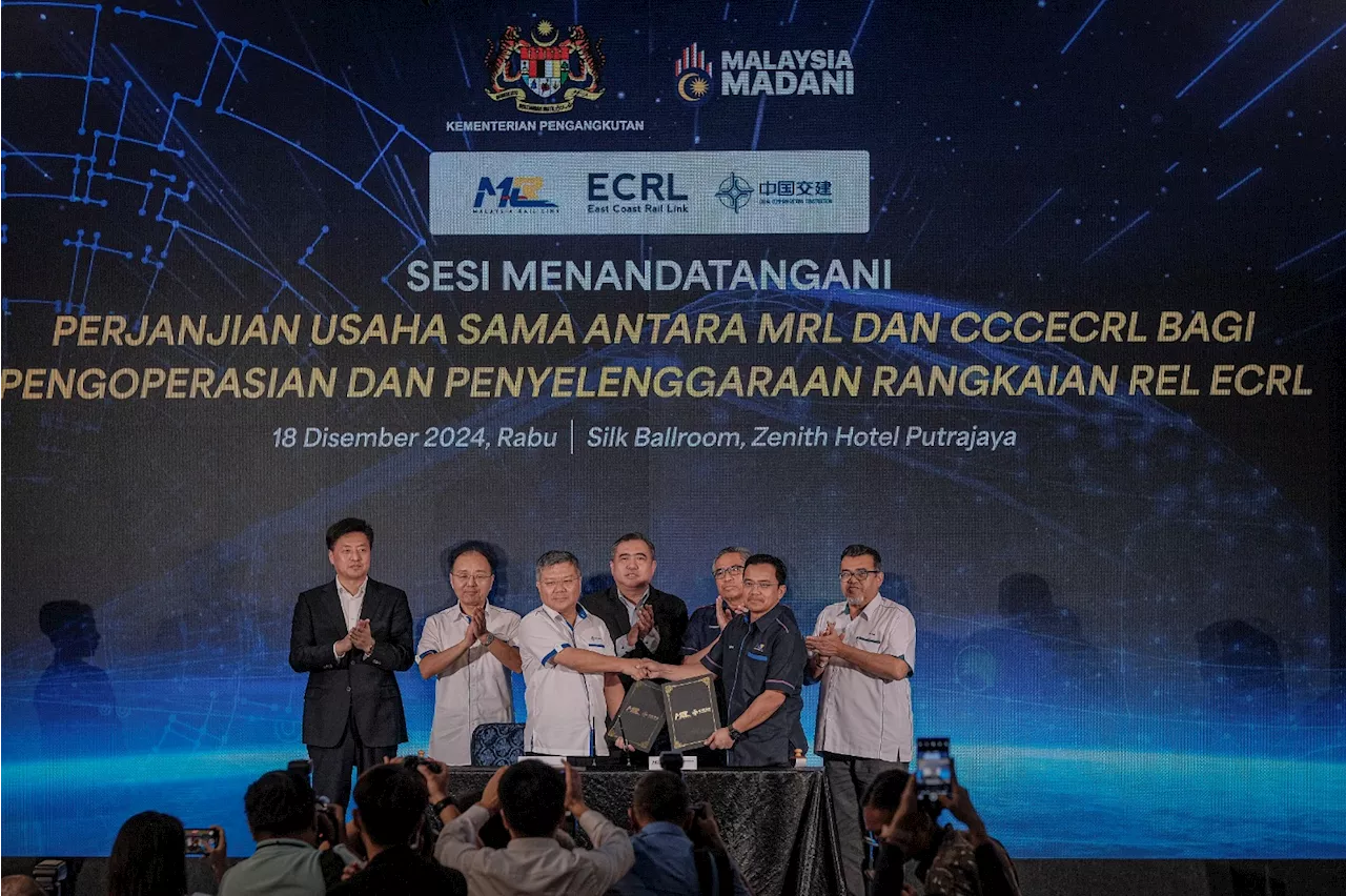 Malaysia and China Forge Partnership for ECRL Operations