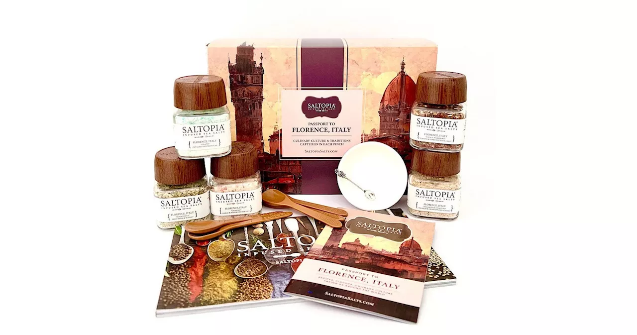 Saltopia's Flavors from Italy Gift Set: A Culinary Journey to Tuscany