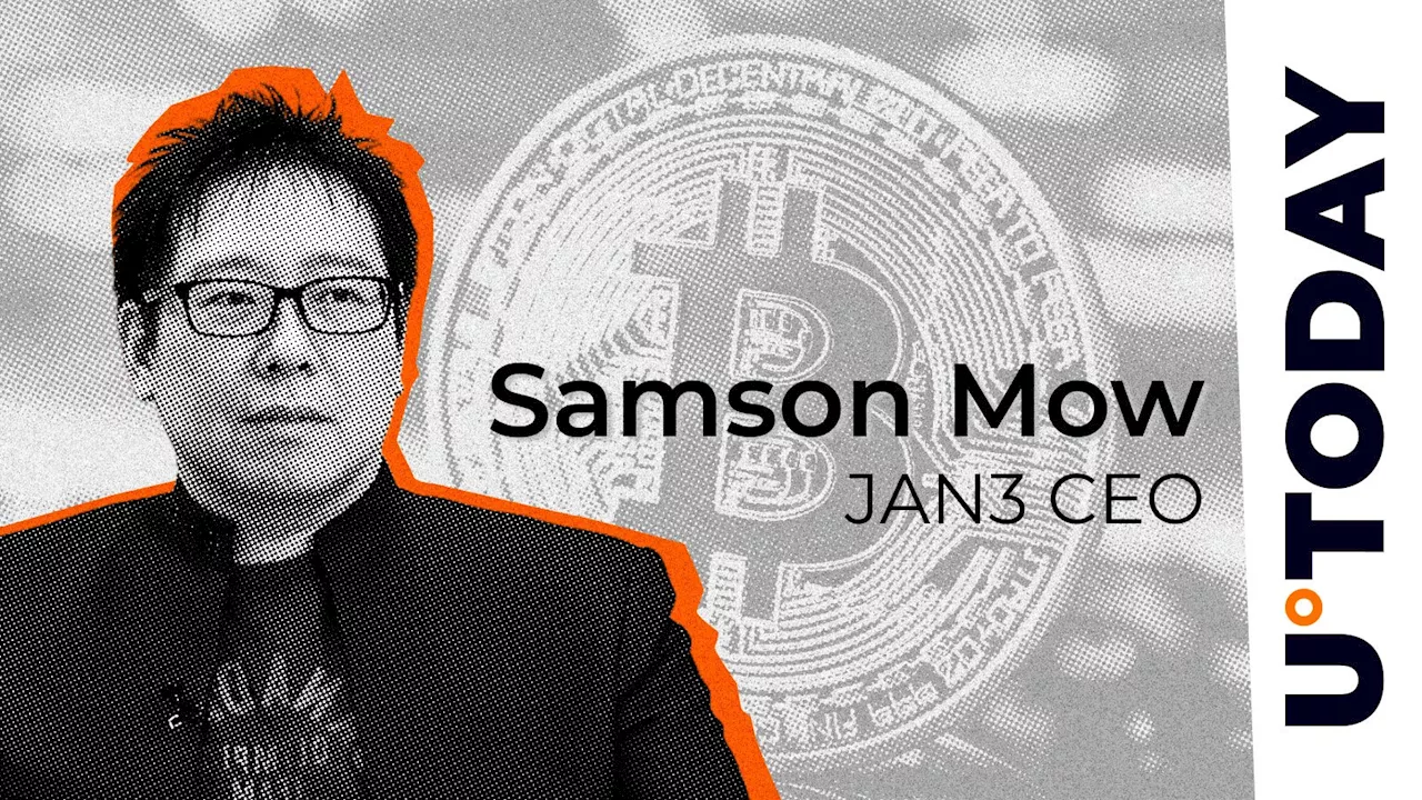 Bitcoin Maximalist Samson Mow: 'Window to Accumulate Bitcoin Is Closing'