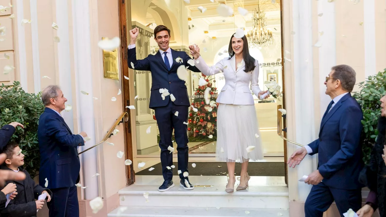 Matrimonio a Monte Carlo per Gabriele e Carla