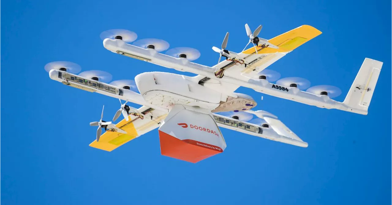 Alphabet’s Wing will deliver DoorDash by drone in Dallas-Fort Worth