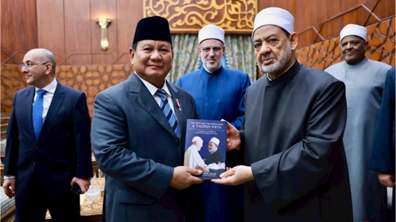 Presiden Prabowo Subianto Bertemu Grand Syekh Al-Azhar