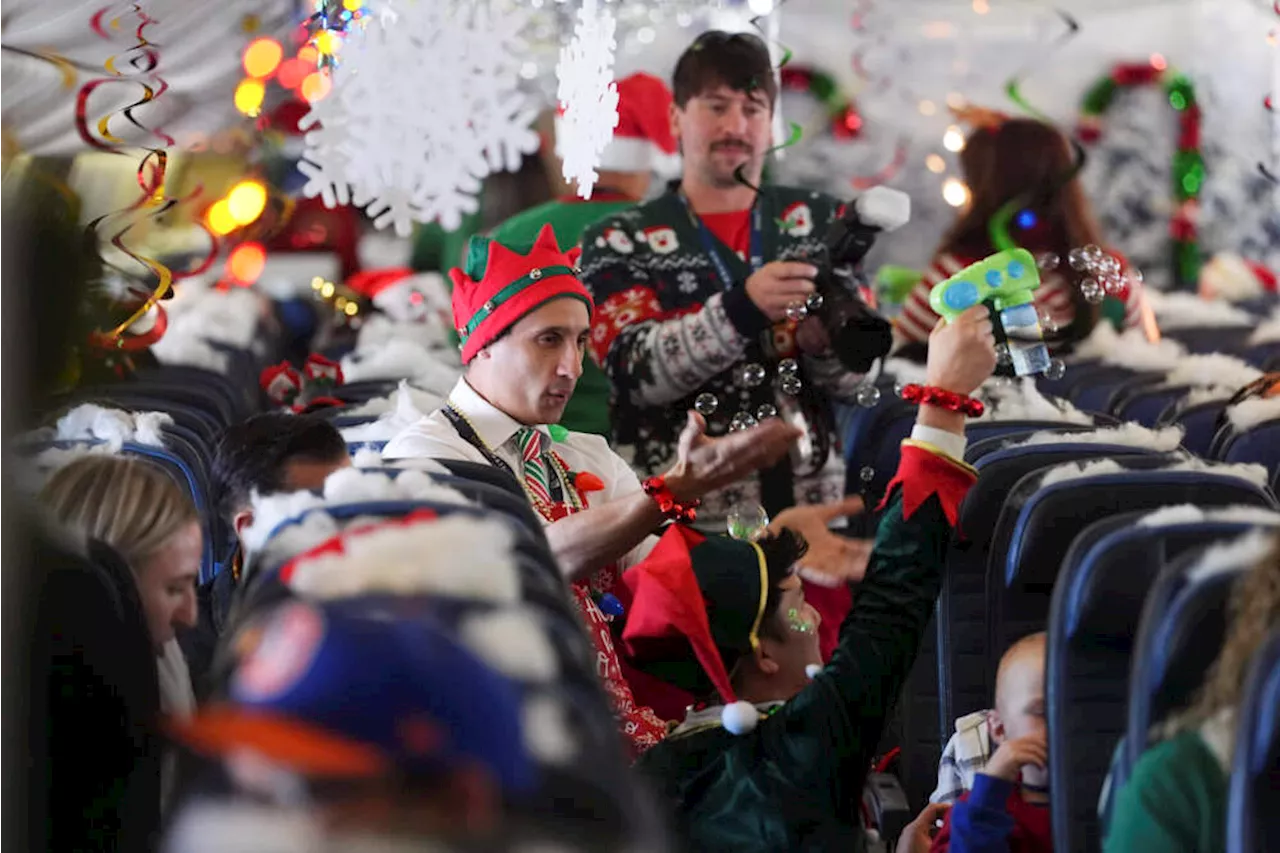 United Airlines Brings Holiday Magic to Terminally Ill Children with Fantasy Flight to the North Pole