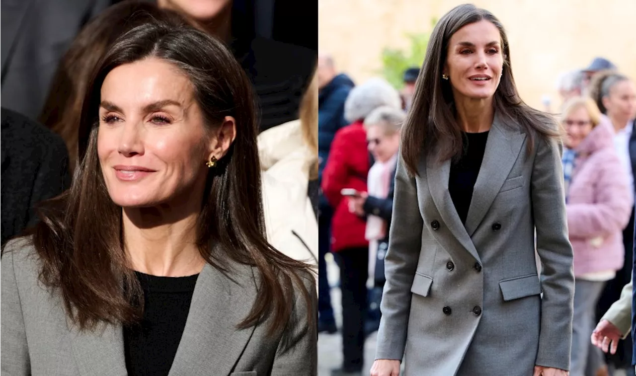 Queen Letizia Returns to Power Suits in Spain