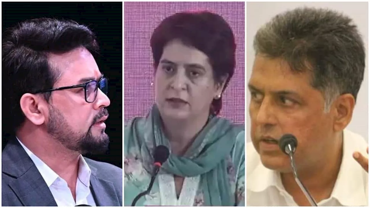 Anurag Thakur, Priyanka Gandhi Among 21-Member Of Parliament Panel On Simultaneous Polls