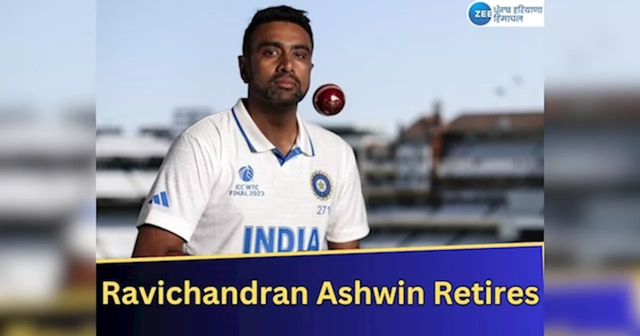 Indian Cricketer Ravichandran Ashwin Announces Retirement from International Cricket