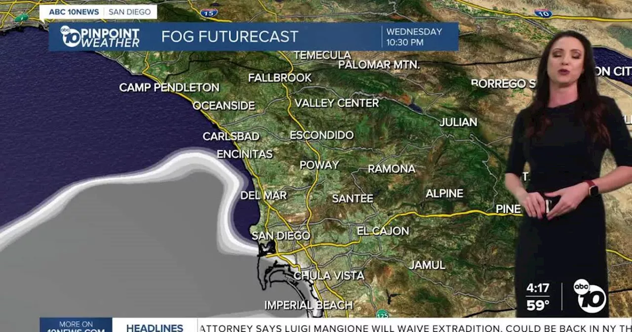 Record Heat, Dense Fog Expected in San Diego