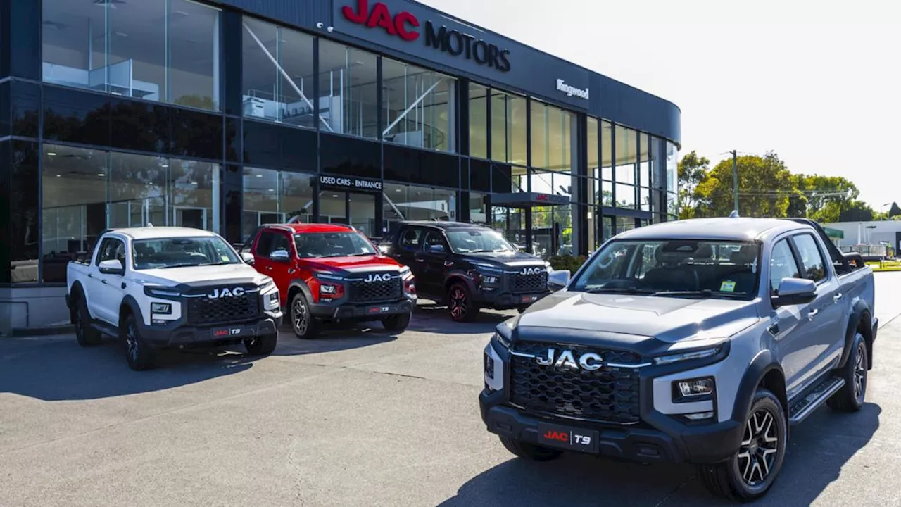 JAC T9 Ute Arrives in Australia