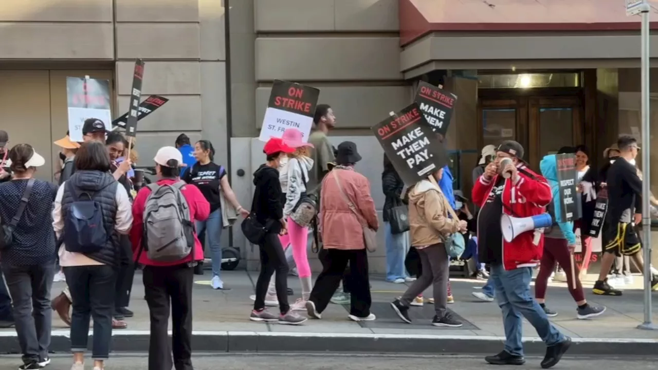 Marriott Hotel Workers in San Francisco Reach Tentative Deal, Others Remain on Strike