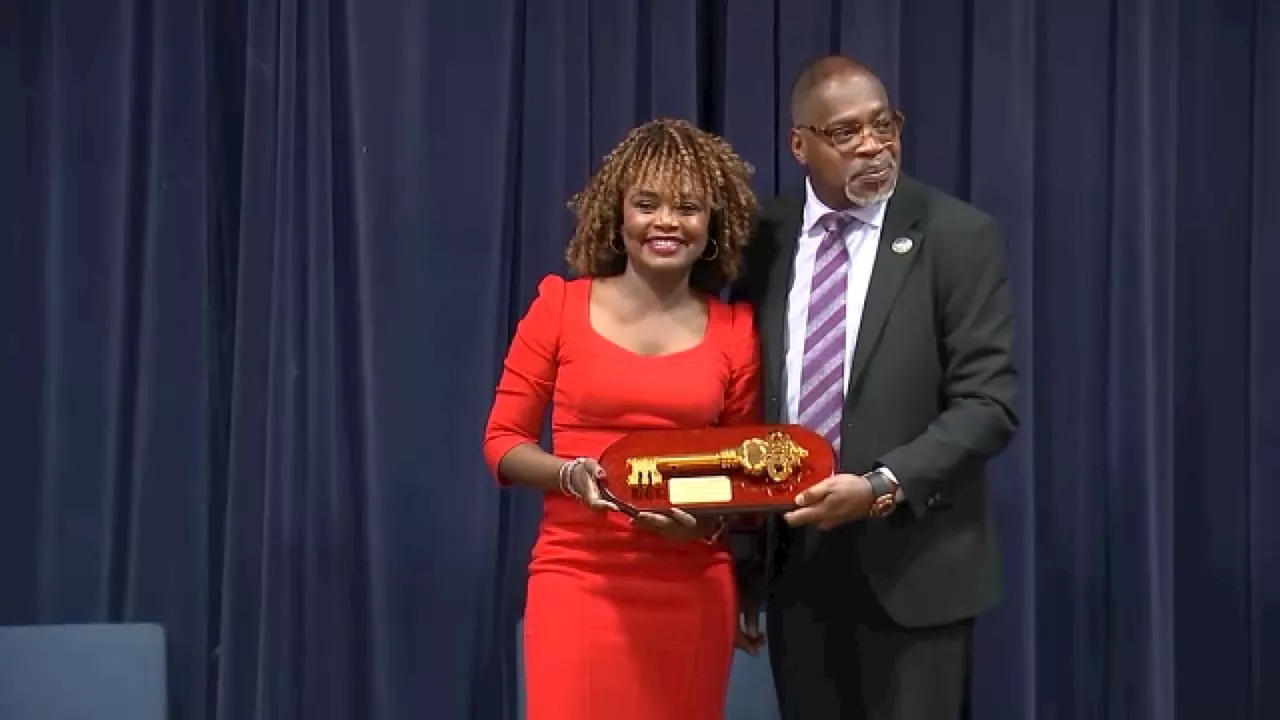 White House Press Secretary Karine Jean-Pierre Receives Hero's Welcome in Hempstead