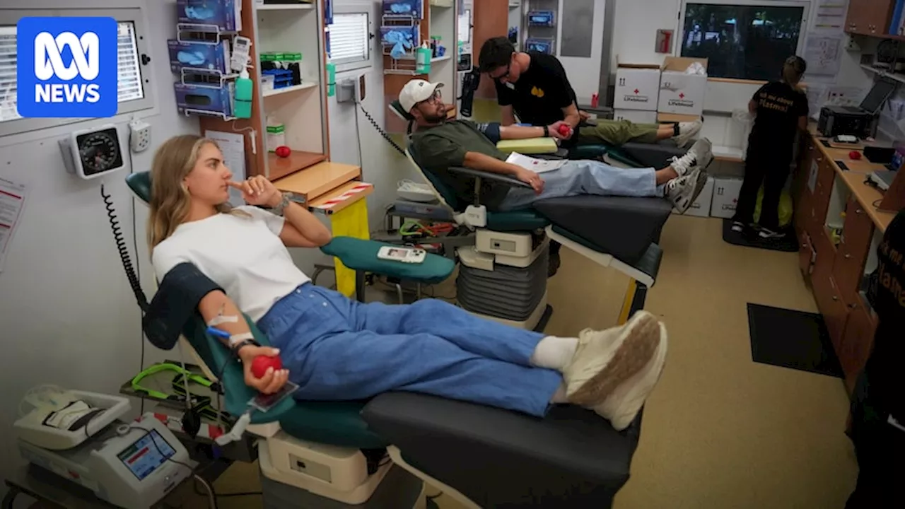 Canberra Blood Drive Over Holiday Demand